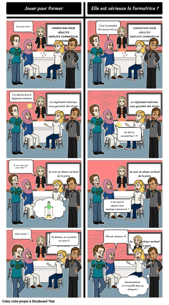 Bande dessinée. Création originale E=mc³. Ludopédagogie. Formation professionnelle