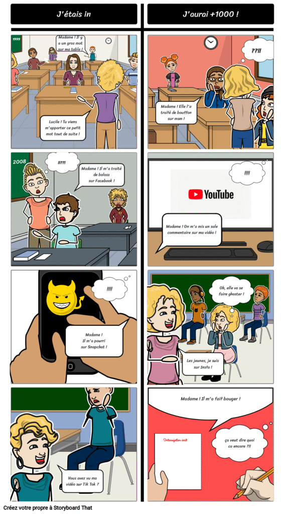 Bande dessinée originale E=mc³ Journée internationale de l'éducation aux médias