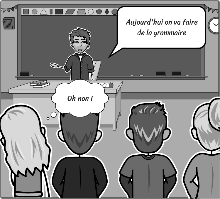 Bande dessinée souvenir noir et blanc